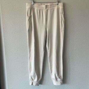 Fabletics On-The-Go Cold Weather Jogger Off White XL‎